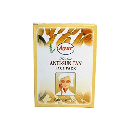 Ayur Herbals Anti-Sun Tan Face Pack