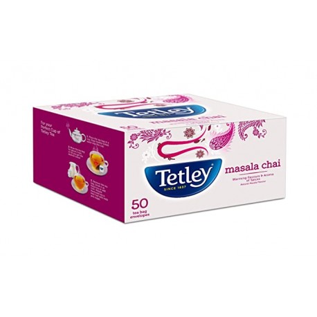 Tetley Masala Tea, 100g (50 Tea Bags)