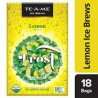 Te-A-Me Ice Brews Lemon Tea, 63 g (18 Bags x 3.5 g each) - Pack Of 2