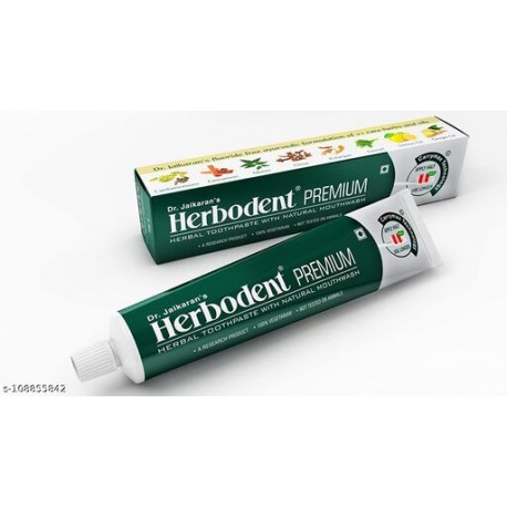 Dr. Jaikaran's Herbodent Premium Toothpaste ( 100g Pack of 3)