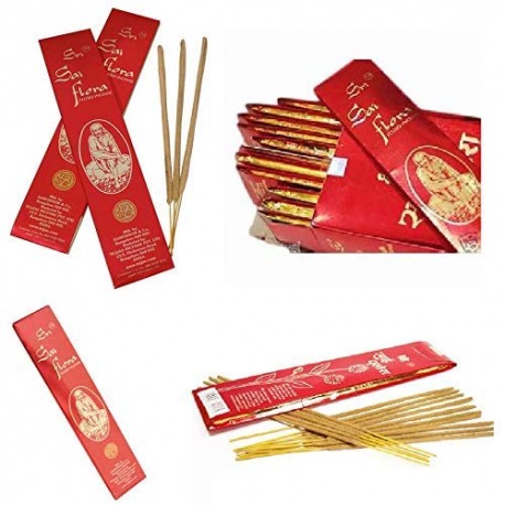 Sri Sai Flora Agarbatti Hand Rolled Incense Sticks - Pack of 10