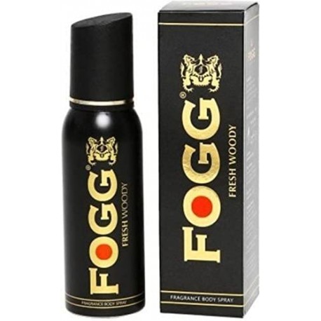 Fogg Fresh Woody Body Spray, (150 ml) - Pack Of 2