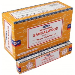 Satya Nag Champa Sandalwood Incense Sticks - (12 Box)