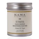 Kama Ayurveda Suvarna Haldi Chandan Brightening Face Pack, 40g