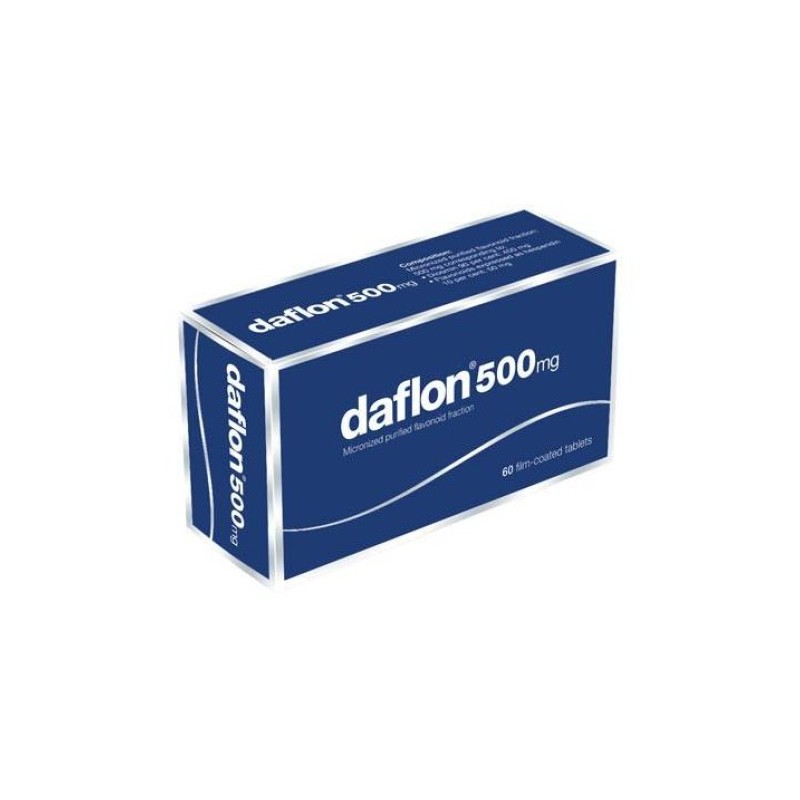 Daflon 500 MG Tablet - Pack Of 5 - Grace Basket