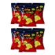 Chips Oman Chilli Flavour Potato Chips, (15 gm) - Pack of 6