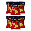 Chips Oman Chilli Flavour Potato Chips, (15 gm) - Pack of 6