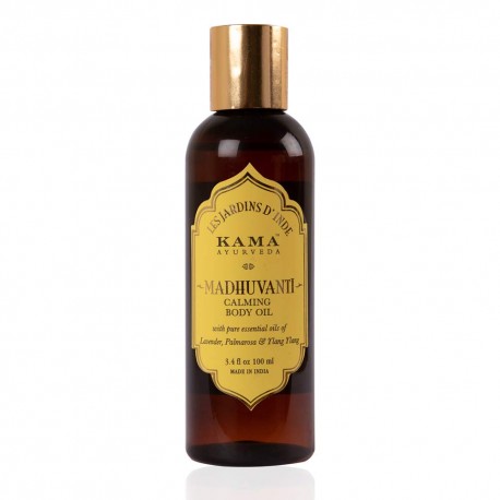 Kama Ayurveda Madhuvanti Calming Massage Oil with Pure Essential Oils 100ml