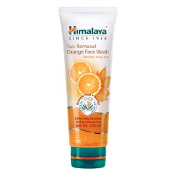 Himalaya Tan Removal Orange Face Wash 100ml - Pack Of 2
