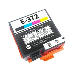 Dubam T372 Photo Ink Cartridge Replacement for Epson T-372 Ink Cartridge - 160 Pages (OEM Code : C13T372090)