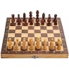 Foldable Wooden Chess Board Set  11"X11"