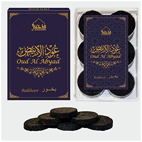 Oud Al Abyad Bakhoor White Oud  2 Boxes x 6 Piece