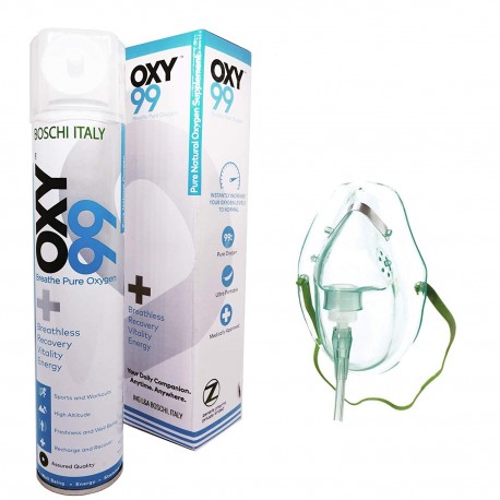 Oxy Natural Pure Oxygen Cylinder Can 6 Liter( pack of 6)
