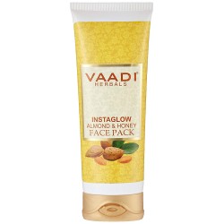 Vaadi Herbals Instaglow Almond and Honey Face Pack - 120gm