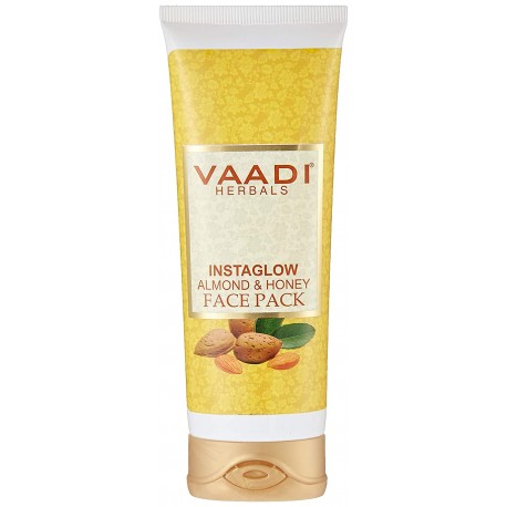 Vaadi Herbals Instaglow Almond and Honey Face Pack - 120gm