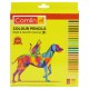 Camlin Kokuyo 4192567 24 - Shade Full Size Colour Pencil Set, (Pack Of 2)