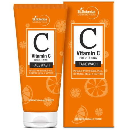 StBotanica Vitamin C Brightening Face Wash - 100ml
