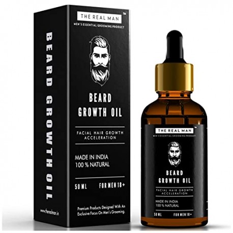 The Real Man Beard Growth Oil  50 ml