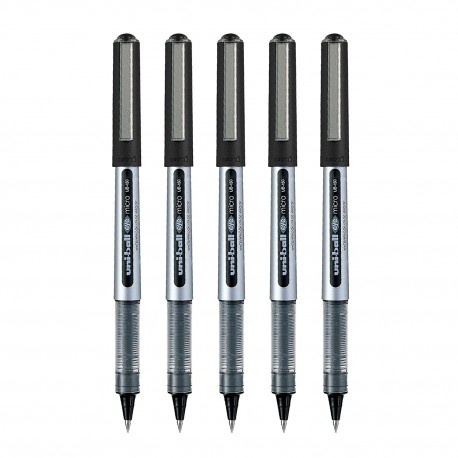 Uni-ball Eye Ball Point Pen, (Black) - Pack of 5