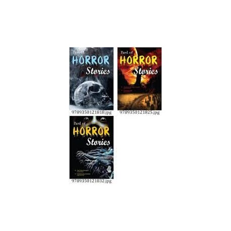 Best Of Horror Stories - (Set Of 3 Books) - Paperback,
