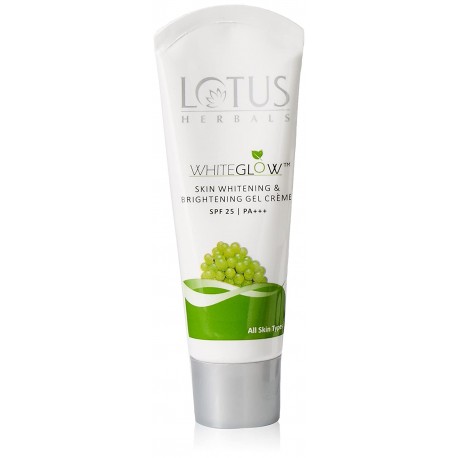Lotus Herbals Skin Whitening and Brightening Gel Creme SPF 25 - 18gm