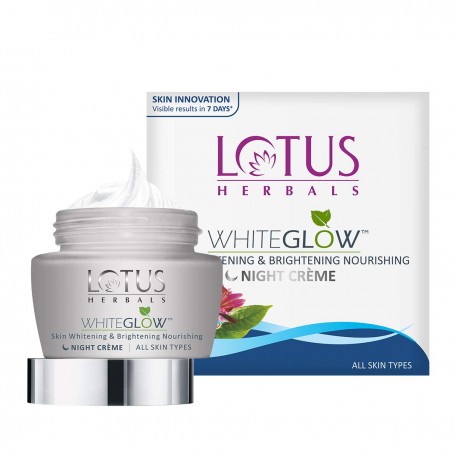 Lotus Herbals Whiteglow Night Cream - 40 g