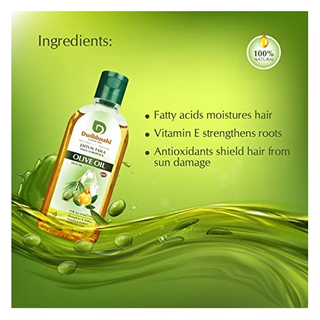 Dwibhashi Jaitun Taila (Olea Europoea) Olive Oil