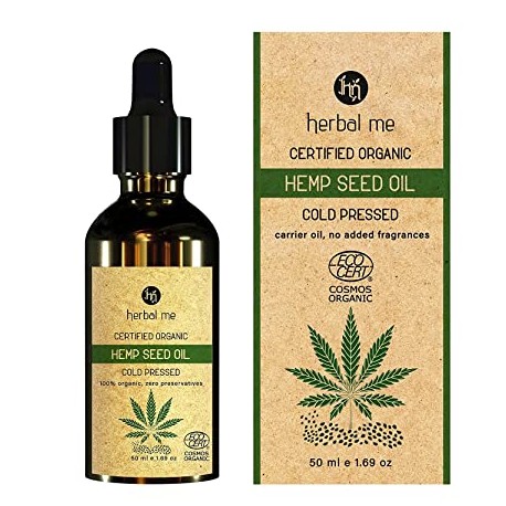 HM Herbal Hemp Seed Oil For Face & Hair 50 ml