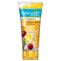 Everyuth Naturals Brightening Lemon & Cherry Face Wash - 150gm