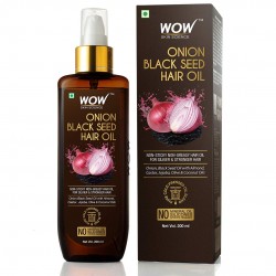 Wow Skin Science Onion Black Seed Hair Oil -200mL