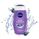 Nivea Body Wash, (Fresh Powerfruit Shower Gel) with Antioxidants & Blueberry Scent - 250ml