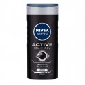 Nivea Men Body Wash, Active Clean with Active Charcoal - 250ml