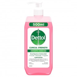 Dettol Clinical Strength Hand Sanitizer Liquid - 500ml