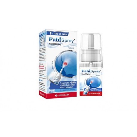 FabiSpray Nasal Spray, 25ml - (Pack Of 2)