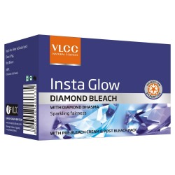 VLCC Insta Glow Diamond Bleach - 60gm