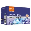 VLCC Insta Glow Diamond Bleach - 60gm Pack of 2