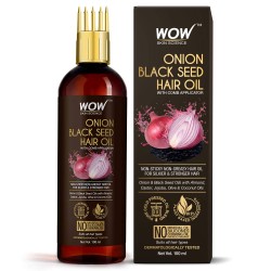 Wow Skin Science Onion Black Seed Hair Oil 100ml