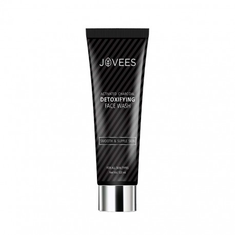 Jovees Herbal Activated Charcoal Detoxifying Face Wash - 120ml