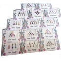 Face Jewels Mix Combo Indian Tika Forehead Multicolor Bindis