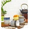 Clay Craft Bone China Coffee Mug (3 Pieces, Multicolour) - 350ml