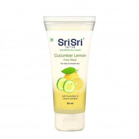 Sri Sri Tattva Cucumber Lemon Face Wash - 60ml