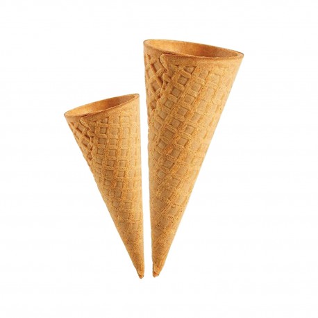 The Cone Company - Ice Cream Wafer Cones (Small and Medium) - Pack of 50