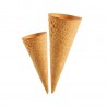 The Cone Company - Ice Cream Wafer Cones (Small and Medium) - Pack of 50