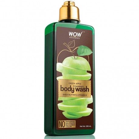 WOW Skin Science Green Apple Foaming Body Wash 250ml
