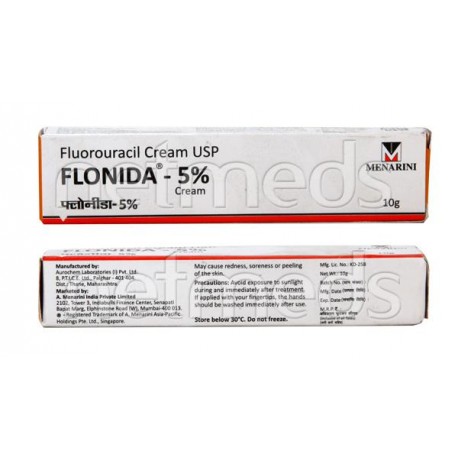Flonida 5% Cream - 10gm (Pack of 5)