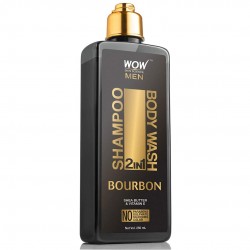 WOW Skin Science Bourbon 2-In-1 Shampoo + Body Wash 250ml
