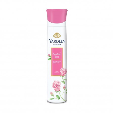 Yardley London (English Rose) Refreshing Deodorant Body Spray For Women - 150ml