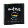 Manforce Combo Pack (Chocolate, Strawberry, Coffee, Black Grapes, Melon Condom) - 20 Pcs