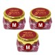 Keya Seth Aromatherapy 100% Natural Dust Sindoor (Maroon) Pack of 3