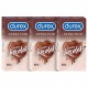 Durex Extra Thin Intense Chocolate Flavoured Condoms For Men -10s (Pack of 3)